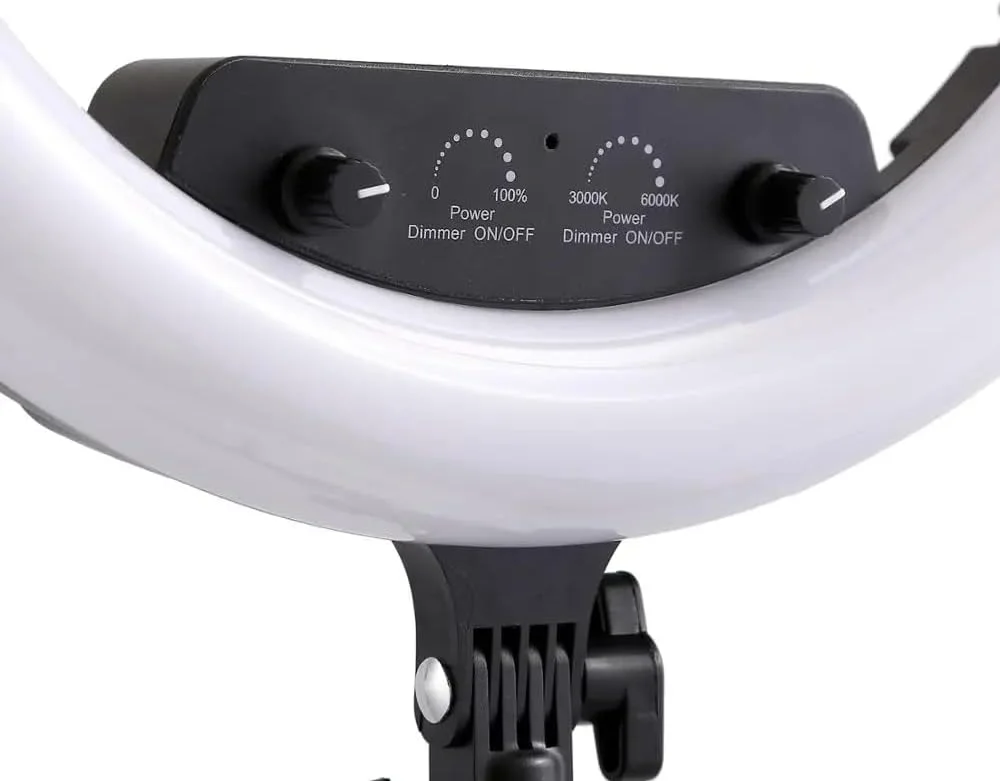 نور حلقه ای LED RGB میرها 18 اینچی: چراغ عکاسی چند منظوره با کنترل از راه دور برای عکس ها و فیلم های حرفه ای