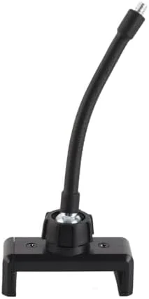 نگهدارنده تلفن همراه با نور حلقوی LED، پایه گیره فلزی با پیچ 1/4 اینچی برای پخش زنده