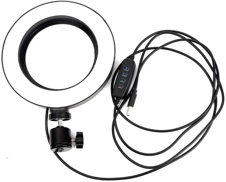 نور حلقه ای LED رابط، نورهای حلقه ای دیمر دار با چرخش 360 درجه، چراغ های استریمر با تغذیه USB و غیره (سایز: بدون سه پایه (1.6 متری)) نور حلقه ای LED رابط، نورهای حلقه ای دیمر دار با چرخش 360 درجه، چراغ های استریمر با تغذیه USB و غیره (سایز: بدون سه پایه (1.6 متری))