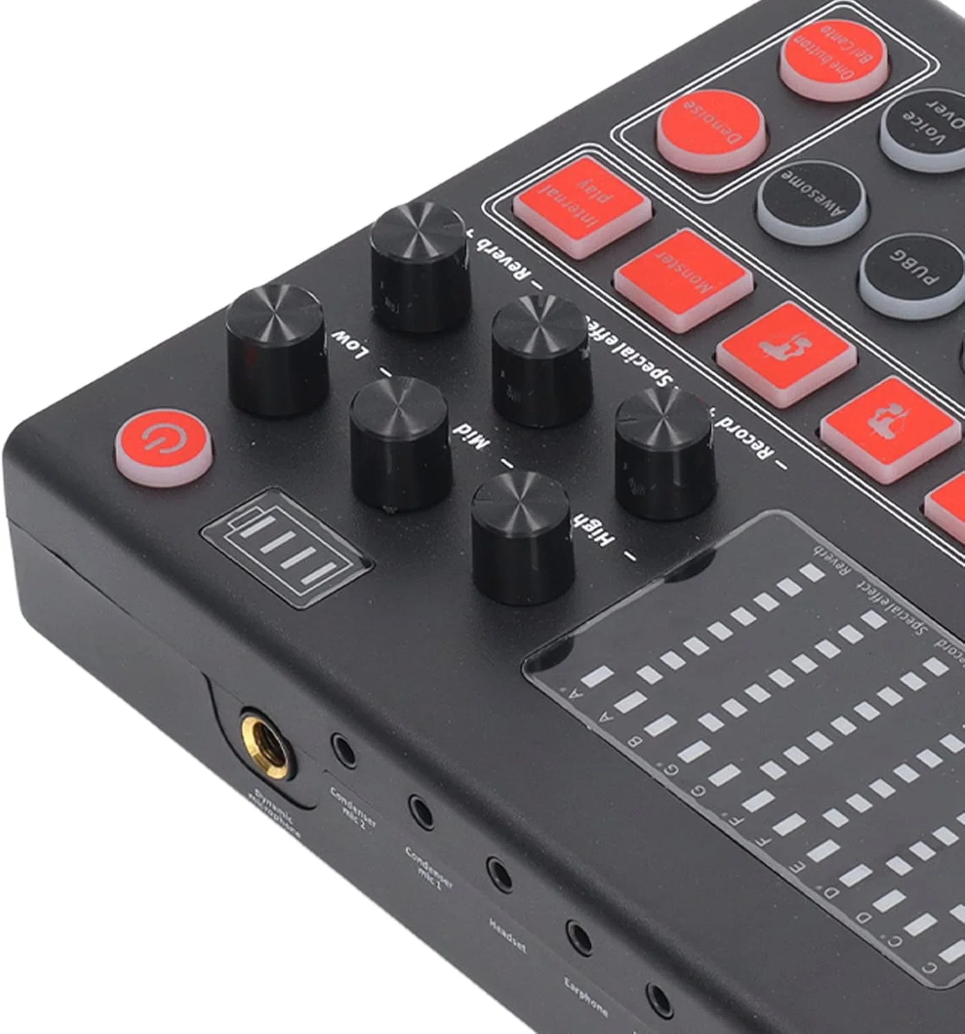 کارت صدای تغییر صدا، برد رابط صوتی، کارت صدای زنده، تجهیزات ضبط استودیویی، برد تغییر صدا، نمایشگر LED، کاهش نویز