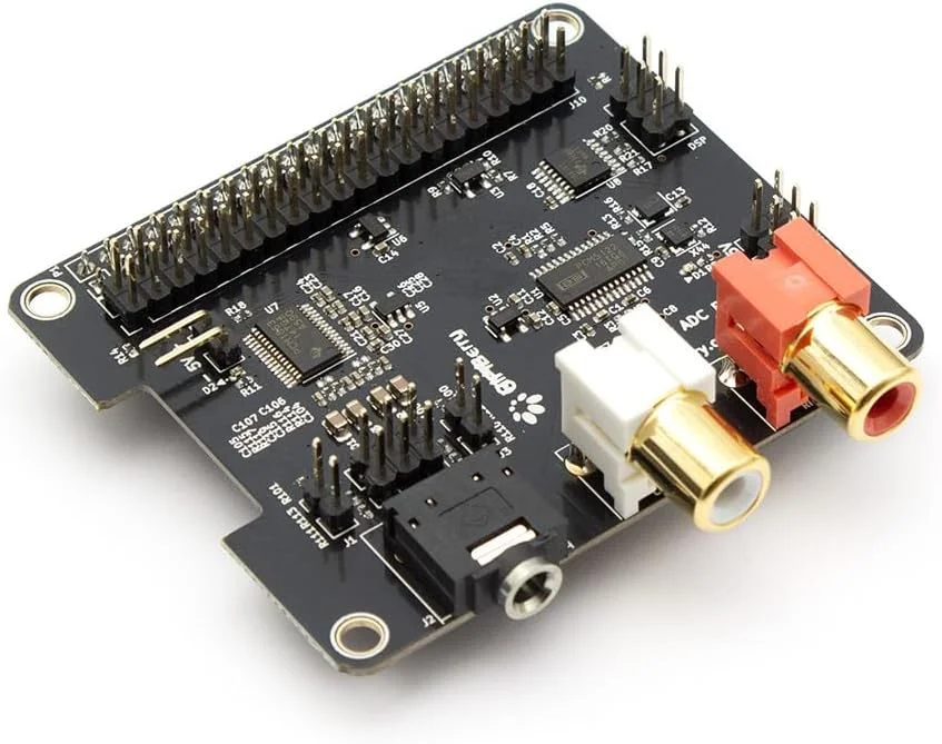 برد رابط صوتی HiFiBerry DAC2 ADC Pro