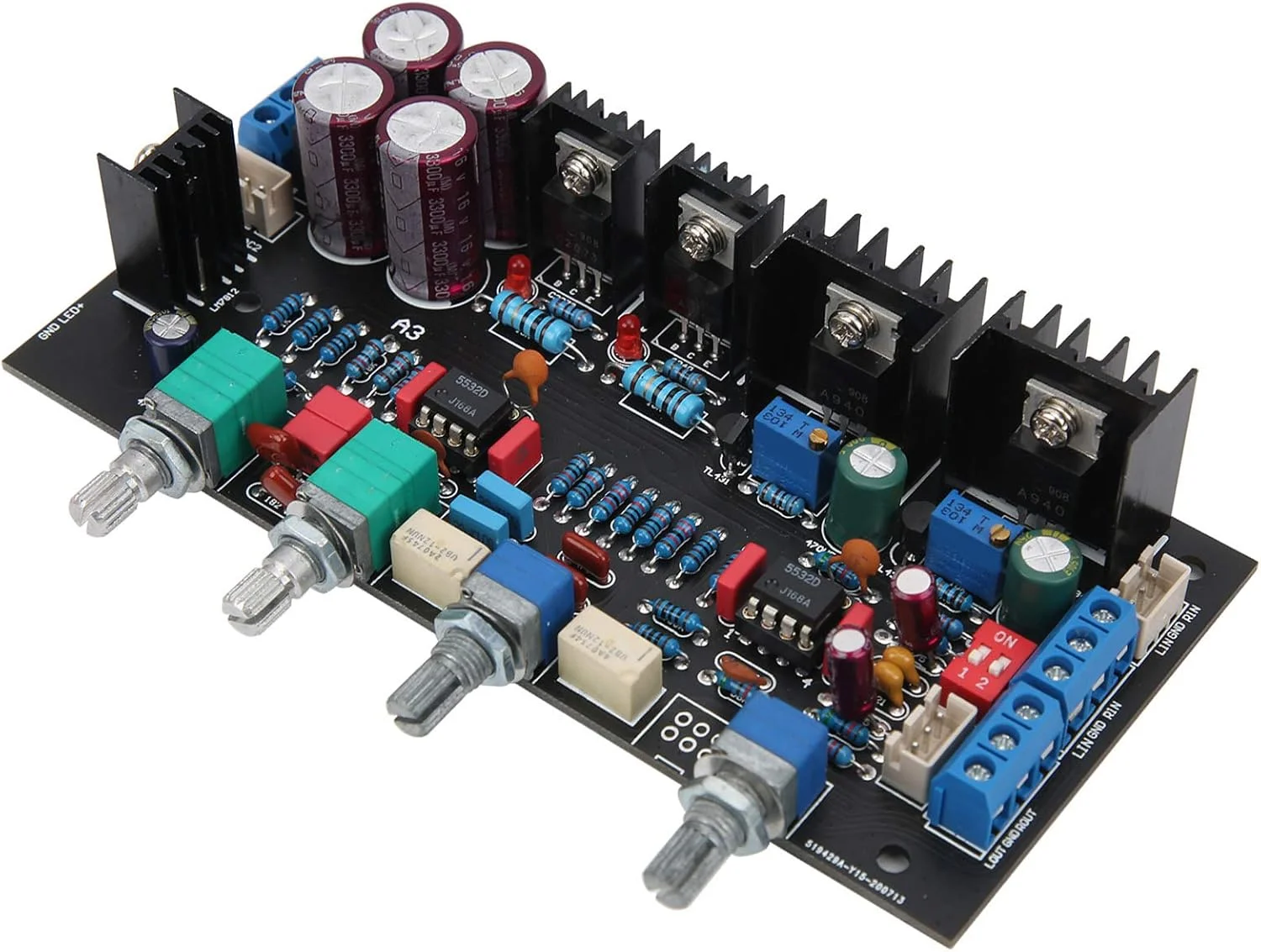 ماژول حذف نویز دیجیتال، برد تنظیم صدا مقاوم برای کامپیوترها
