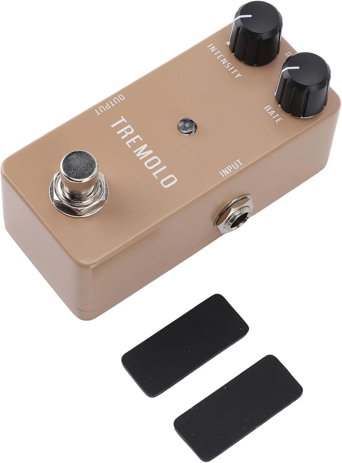 پدال ترمولو گیتار Fafeicy، پدال افکت آنالوگ True Bypass برای گیتار الکتریک و باس با محدوده سرعت 1Hz-25Hz، 9V DC