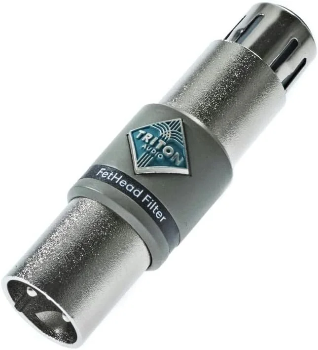 فیلتر صوتی تریتون FetHead، یک پری امپ فانتوم پاور با فیلتر بالاگذر برای صدای واضح و متعادل، ایده آل برای میکروفون های ریبون و دینامیک