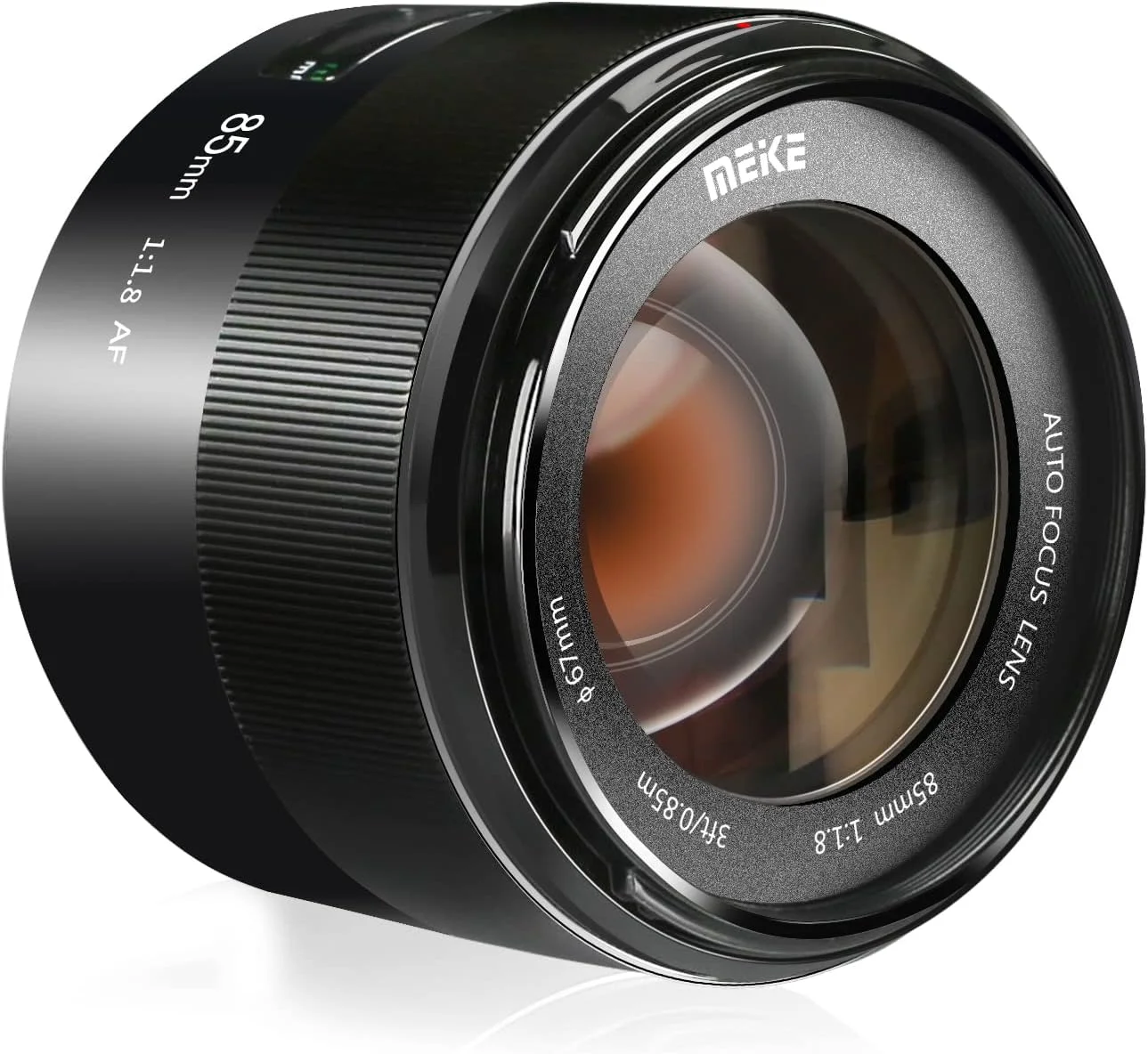 لنز 85mm F1.8 با فوکوس خودکار و دیافراگم بزرگ، سازگار با دوربین های DSLR نیکون با مانت F مدل های D850 D750 D780 D610 D3200 D3300 D3400 D3500 D5500 D5600 D5300 D5100 D7200 و سایر دوربین های با مانت F