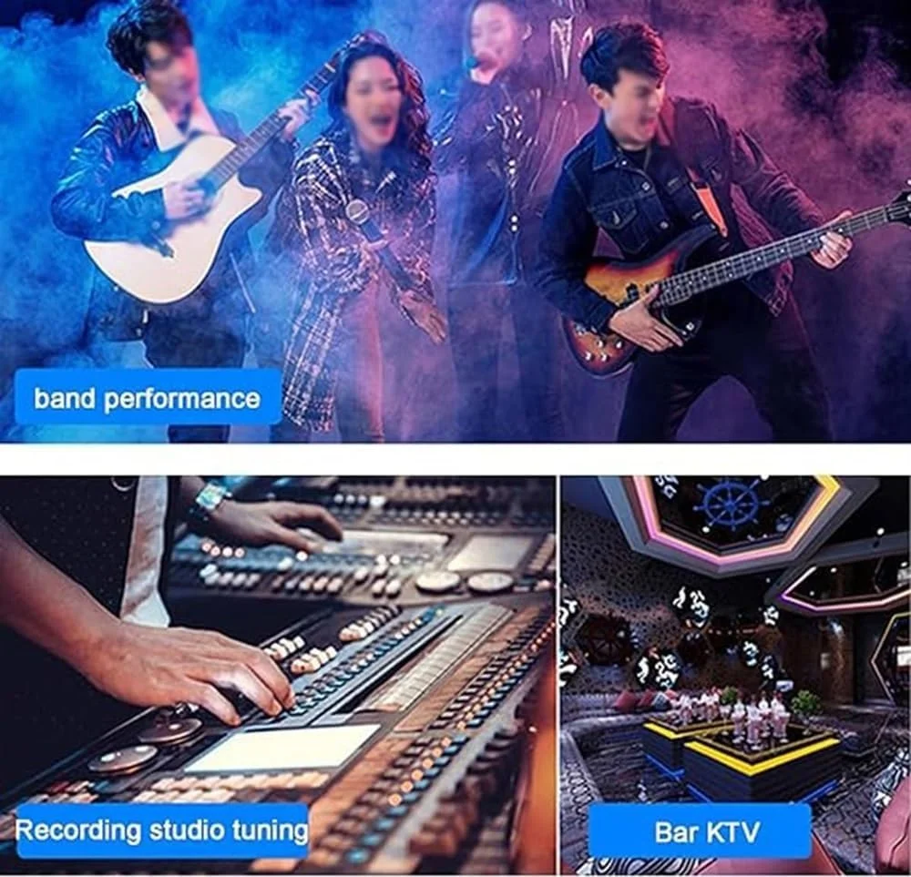 اکولایزر دیجیتال با قابلیت کاهش نویز EQ و نمایش طیف 31 باندی، مناسب برای استودیو، اجرای زنده، سیستم صوتی حرفه ای و سالن کنفرانس