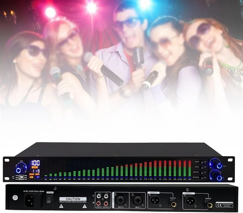 میکسر صوتی استریو، اکولایزر، کنترلر افکت متعادل 31 باندی، میکسر دیجیتال DJ، پردازنده حذف فیدبک DSP استیج (777s)