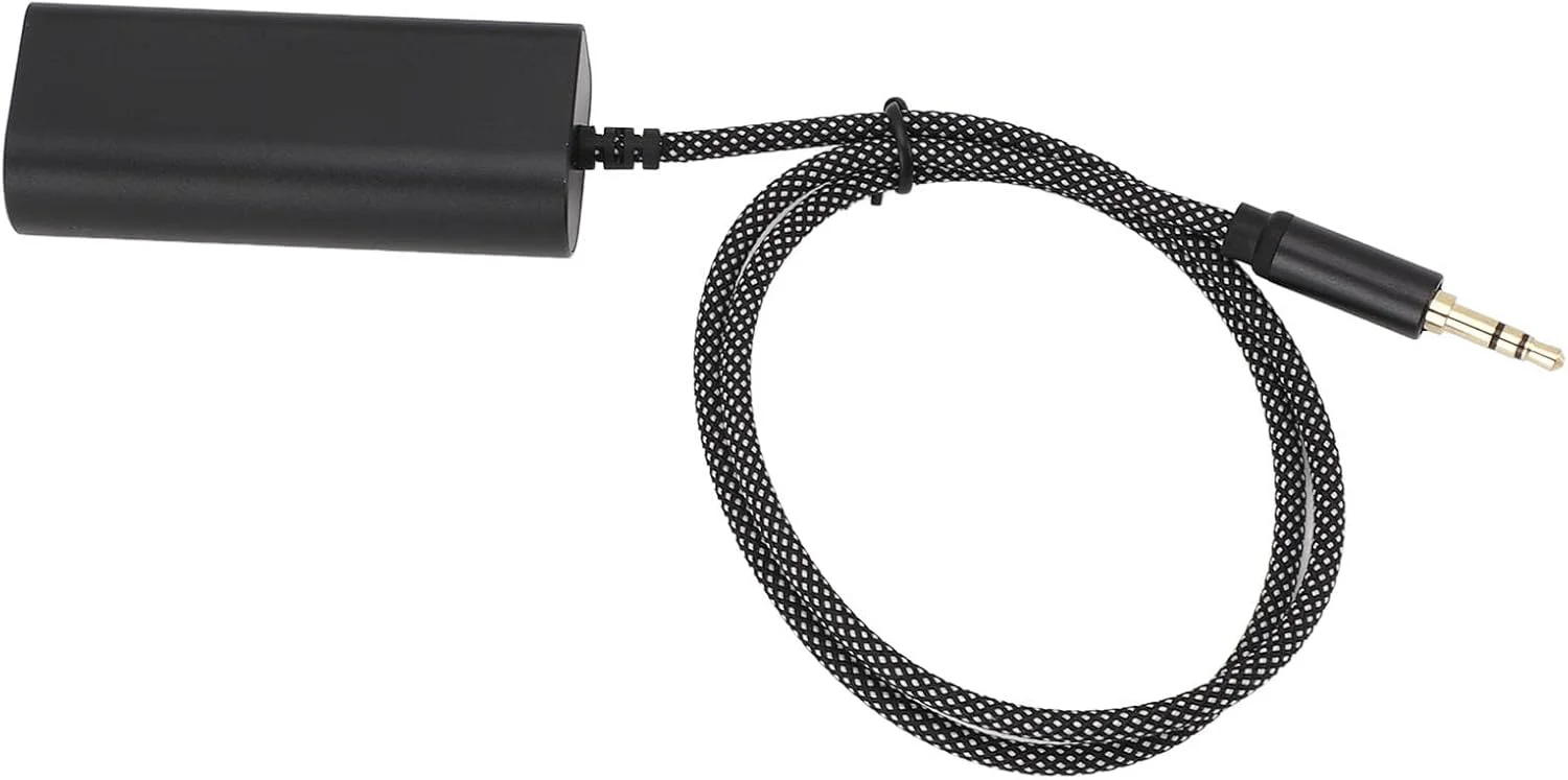 ایزولاتور صدای AUX مدل Dpofirs، فیلتر حذف نویز صدای AUX با پورت 3.5 میلی متری روکش طلا برای آمپلی فایر