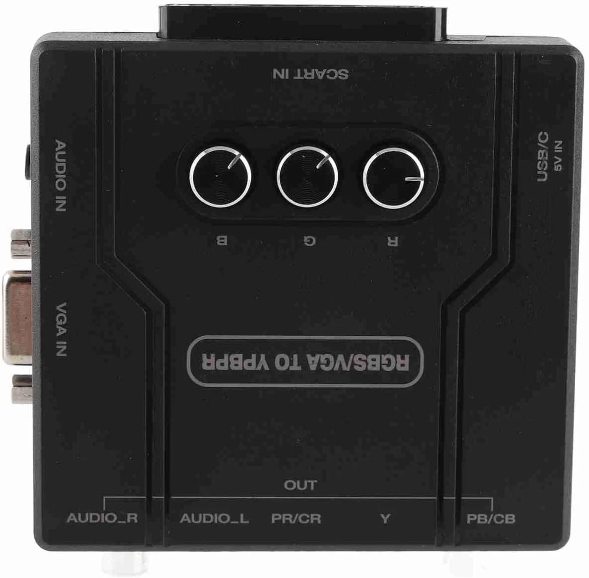 مبدل کامپوننت Jectse YPBPR برای کنسول های بازی، مبدل سیگنال اختلاف رنگ برای SFC N64 MD، RGBS VGA SCART به YPBPR برای گیمرها