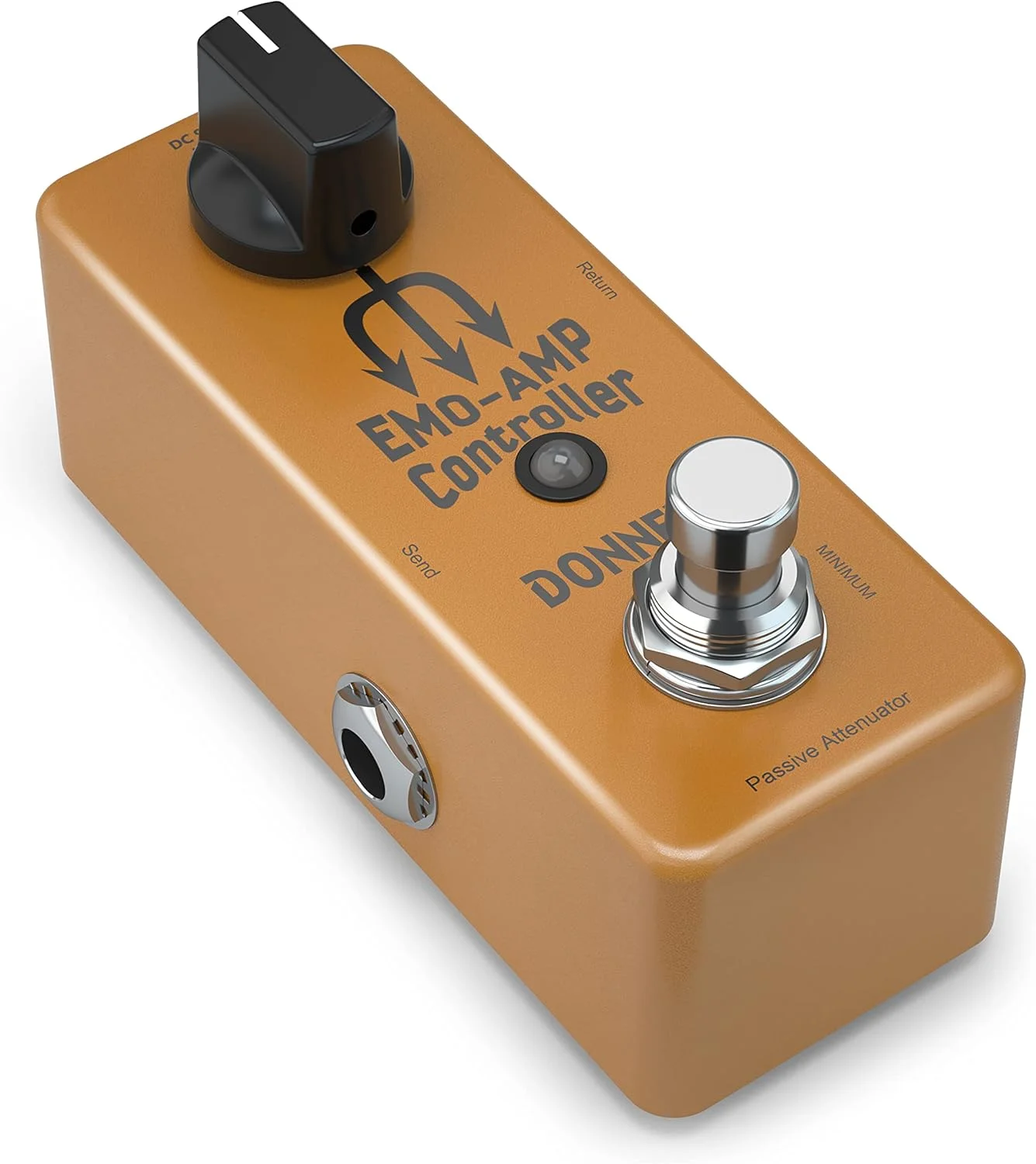 پدال تضعیف کننده آمپلی فایر Donner، مبدل سیگنال کنترلر جعبه آمپلی فایر EMO پدال افکت گیتار با فوت سوییچ بی صدا