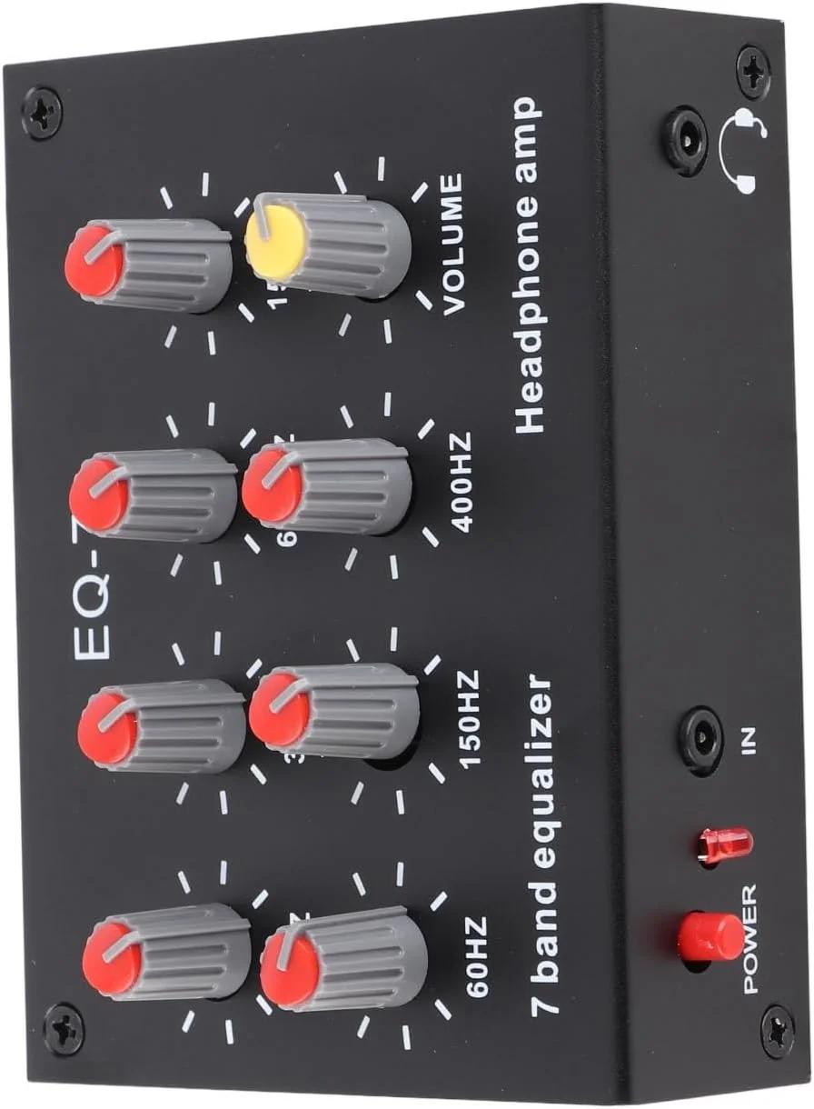 اکولایزر صوتی 7 باندی خودرو Denash، اکولایزر 7 باندی با قابلیت تنظیم خروجی و ورودی باس برای خودرو