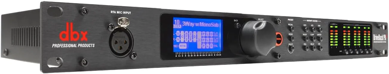 سیستم مدیریت بلندگوی کامل DBX DriveRack PA2