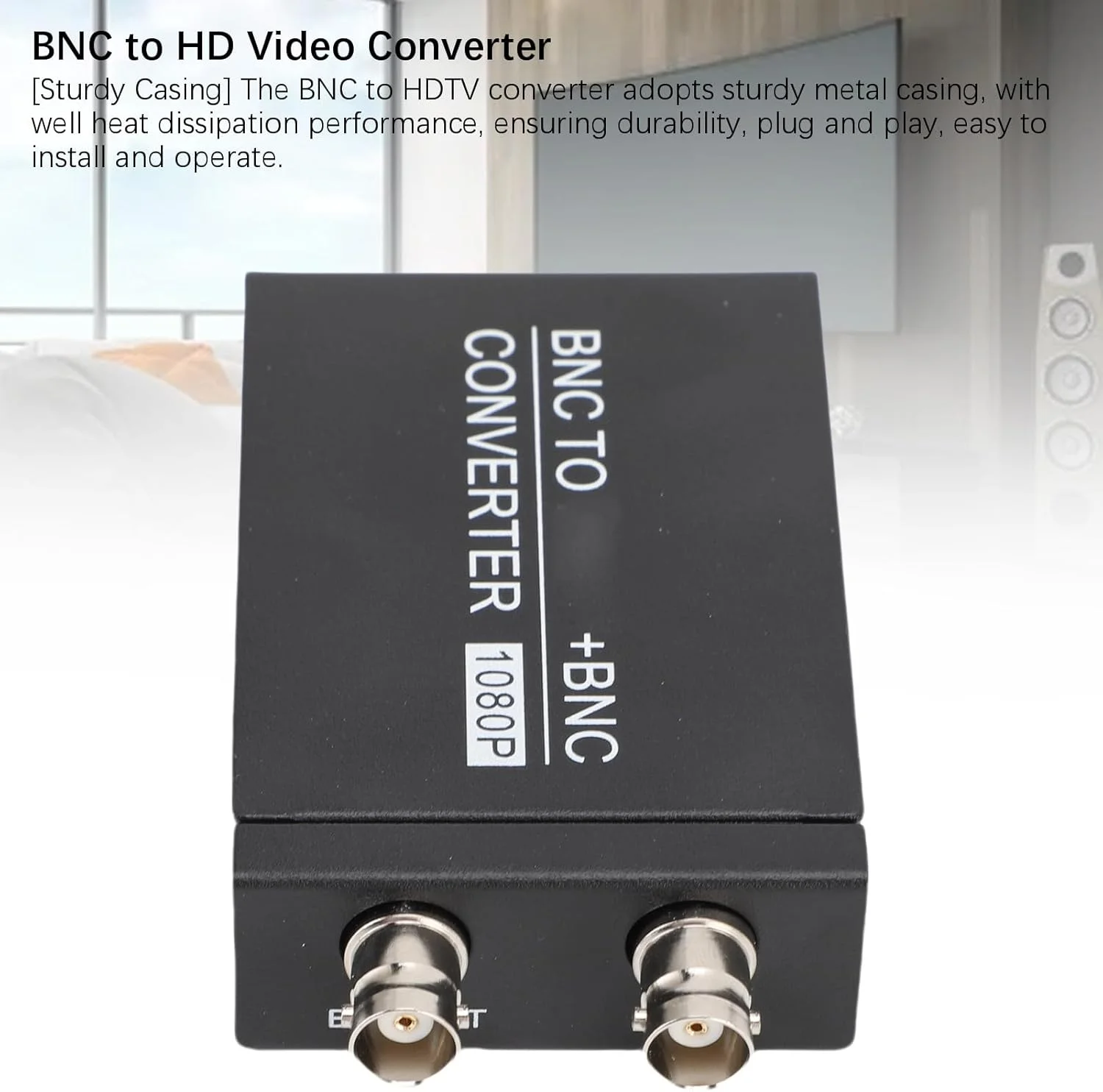 مبدل صدا و تصویر Cryfokt، مبدل رابط چند رسانه ای هوشمند BNC به BNC برای دوربین مداربسته مبدل صدا و تصویر Cryfokt، مبدل رابط چند رسانه ای هوشمند BNC به BNC برای دوربین مداربسته