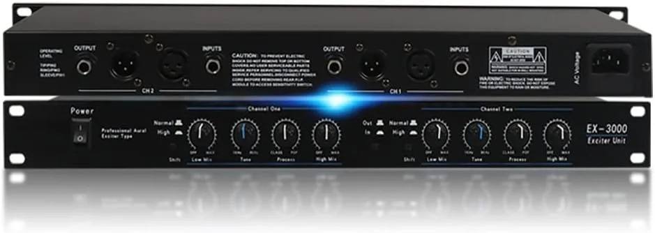 پردازشگر صوتی دو کاناله، تجهیزات صوتی حرفه‌ای برای مدیریت بلندگو و استیج