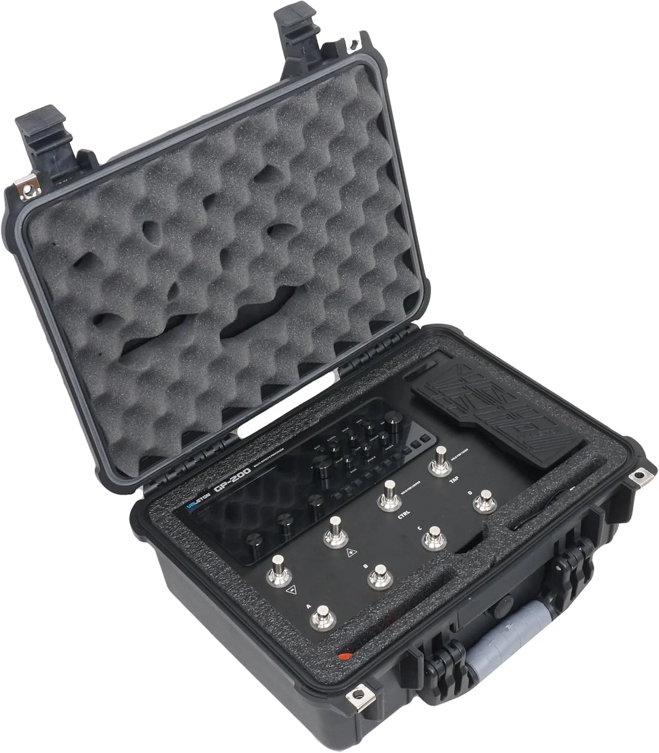 کیف حمل پردازنده چند افکتی Case Club - کیف ضد آب مناسب برای پدال افکت Valeton GP200