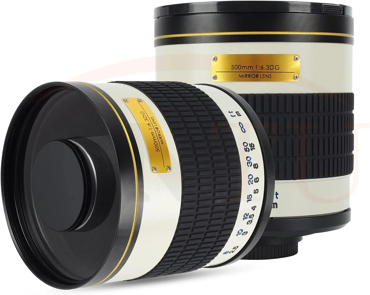 لنز آینه‌ای تله‌فوتو 500mm f/6.3 MF + تله‌کانورتور 2x = 1000mm برای دوربین‌های DSLR نیکون، کانن، سونی و دوربین‌های بدون آینه ماکرو 4/3 (نیکون 1)