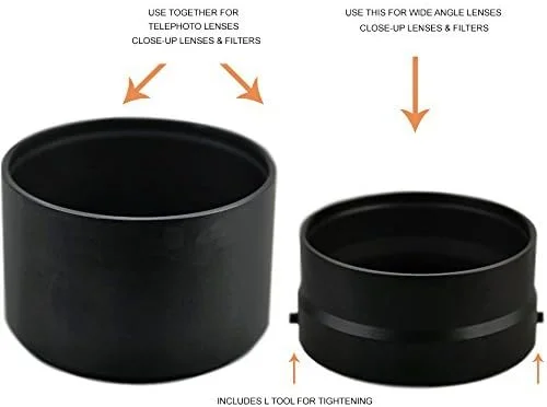 لنز چشم ماهی با کیفیت بالا 0.42x جدید برای نیکون COOLPIX B500 (شامل آداپتور لنز) لنز چشم ماهی با کیفیت بالا 0.42x جدید برای نیکون COOLPIX B500 (شامل آداپتور لنز)