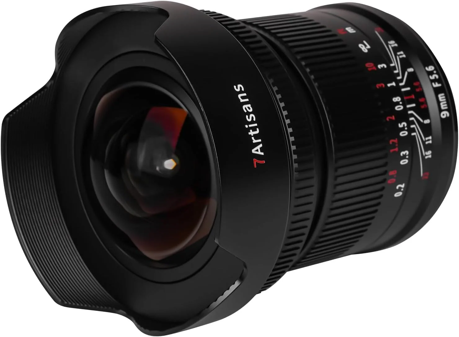 لنز فول فریم 9 میلی‌متری 7artisans F5.6 برای دوربین‌های نیکون با مانت Z، لنز دوربین بدون آینه با زاویه دید عریض 132 درجه برای نیکون Z5 Z50 Z6 Z6II Z7 Z7II Z9