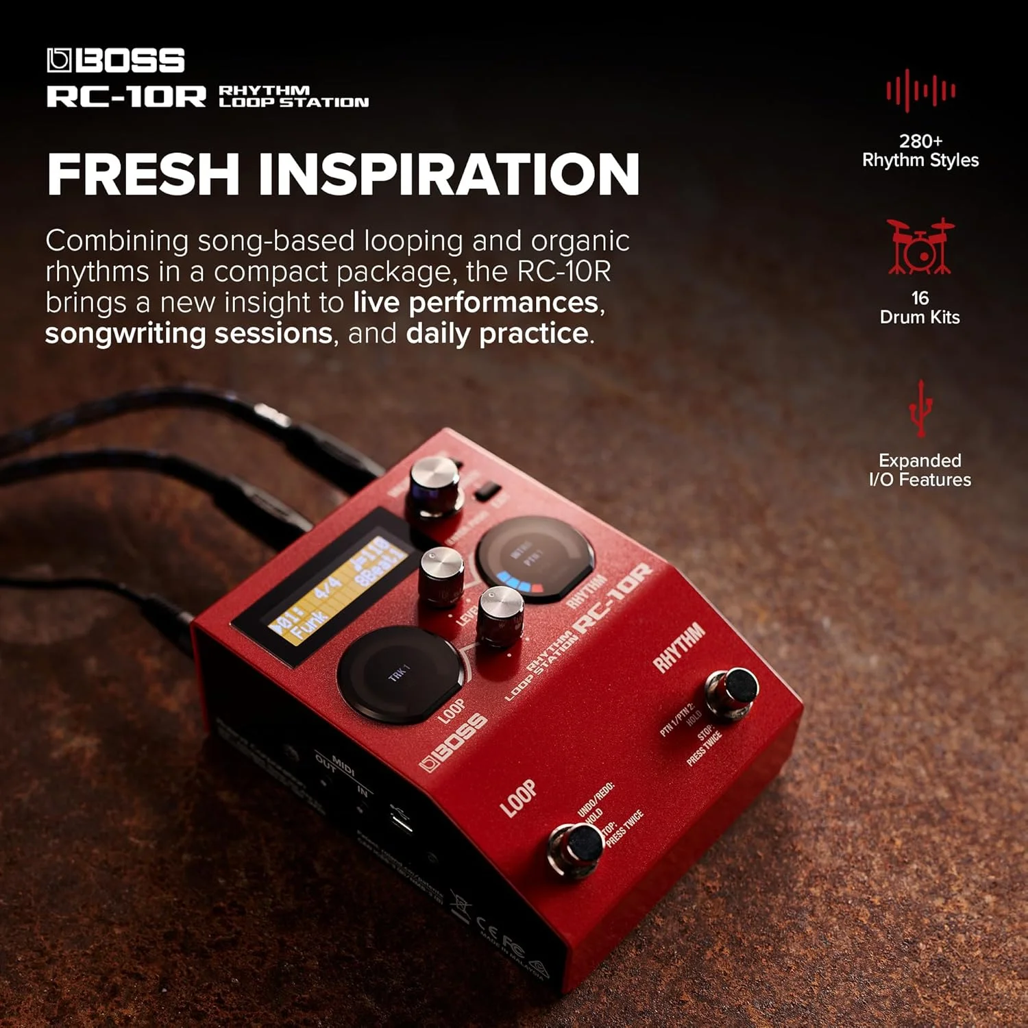 ایستگاه حلقه ریتم باس RC-10R