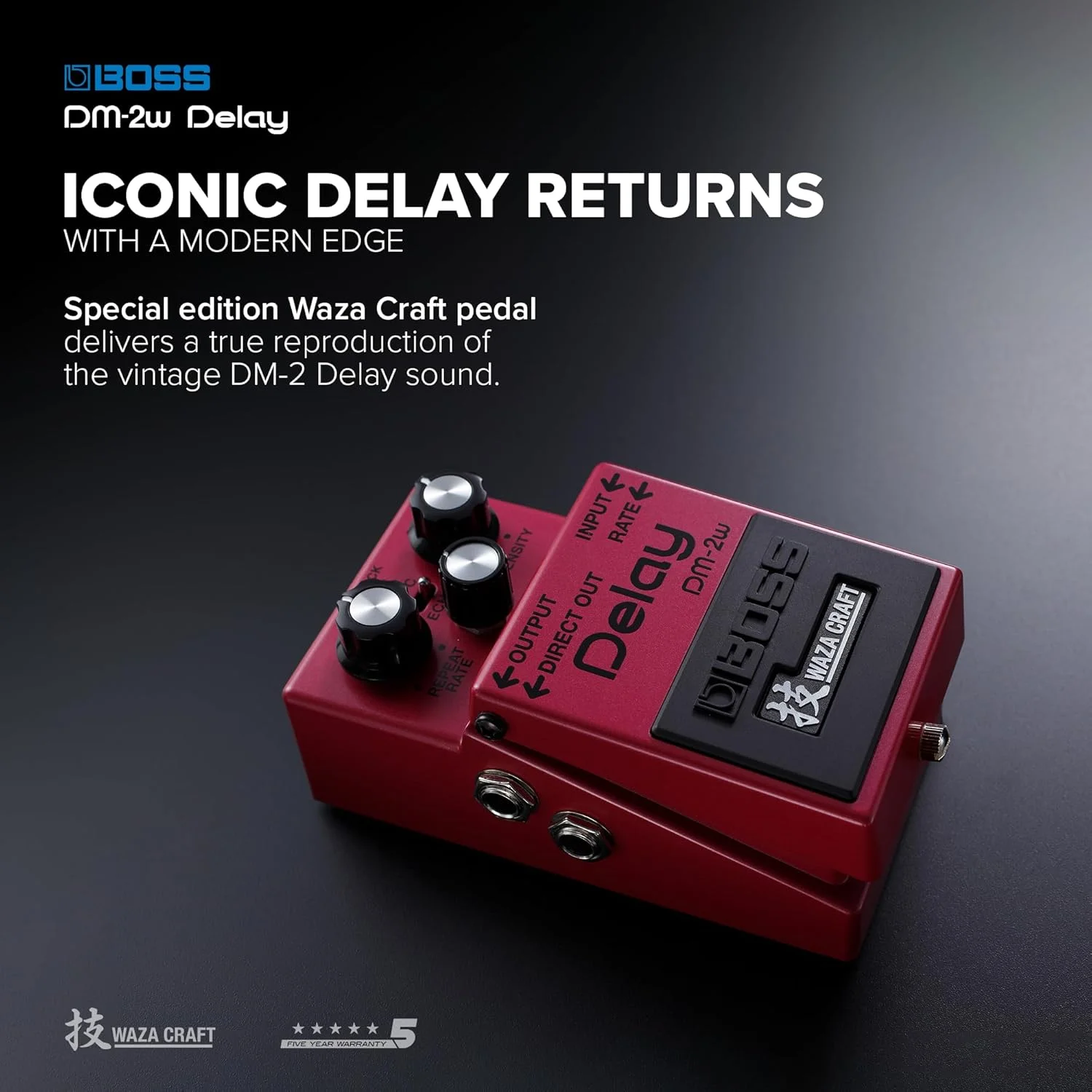 پدال دیلی BOSS Waza Craft DM-2W
