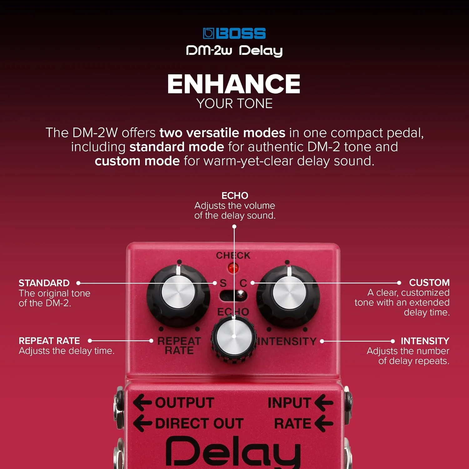 پدال دیلی BOSS Waza Craft DM-2W