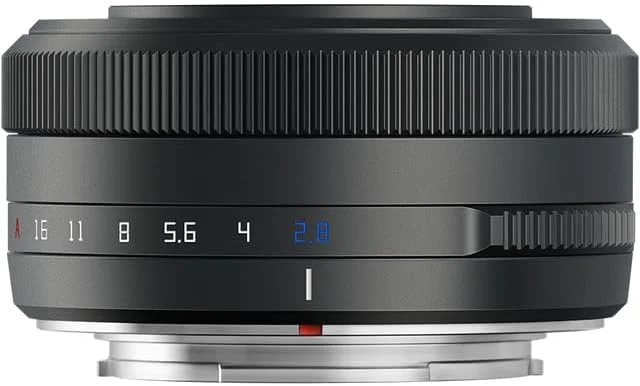 لنز دوربین 27mm F2.8 با فوکوس خودکار TTArtisan برای Fujifilms XF E برای NIKONs Z Mount برای XA7 XT30 XPRO XE4 XS10 (تیتانیوم E)