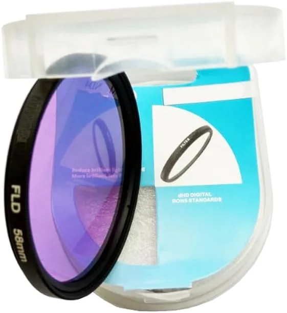 AECAM - CAMAECAM - محافظ لنز فیلتر دیجیتال FLD برای لنزهای 37 40.5 49 52 55 58 62 67 72 77 میلی‌متری دوربین‌های DSLR SLR کانن و نیکون، بسته‌ی 10 عددی به همراه جعبه (77mm)