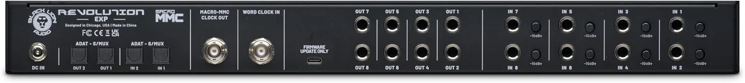 مبدل آنالوگ به دیجیتال/دیجیتال به آنالوگ Black Lion Audio Revolution EXP 8x8