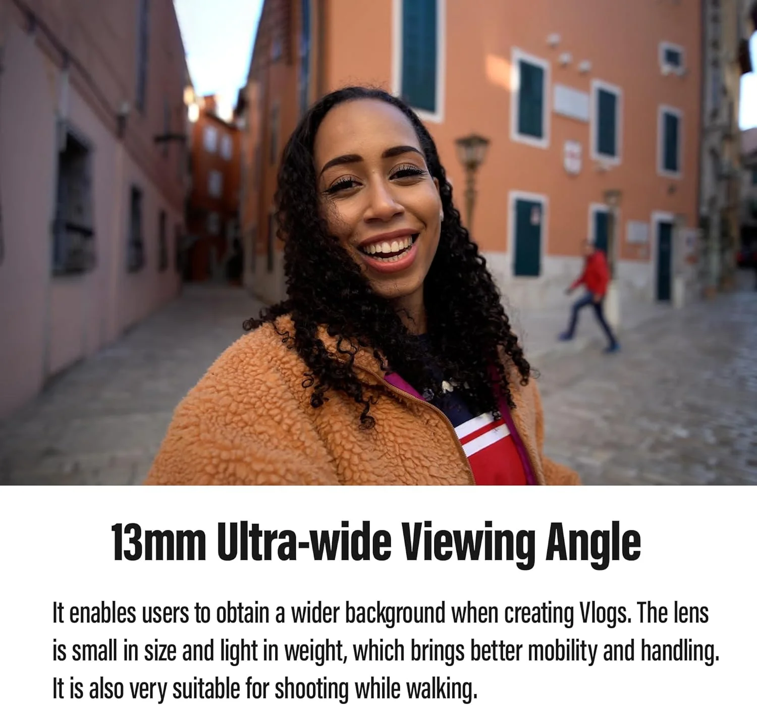 لنز دوربین زاویه باز فوق عریض ۱۳ میلی‌متری F1.4 Z/E -C با دیافراگم بزرگ و فوکوس خودکار برای اندروید E NIKONs Z Fujis X Mount Vlog (NIKONs Z)