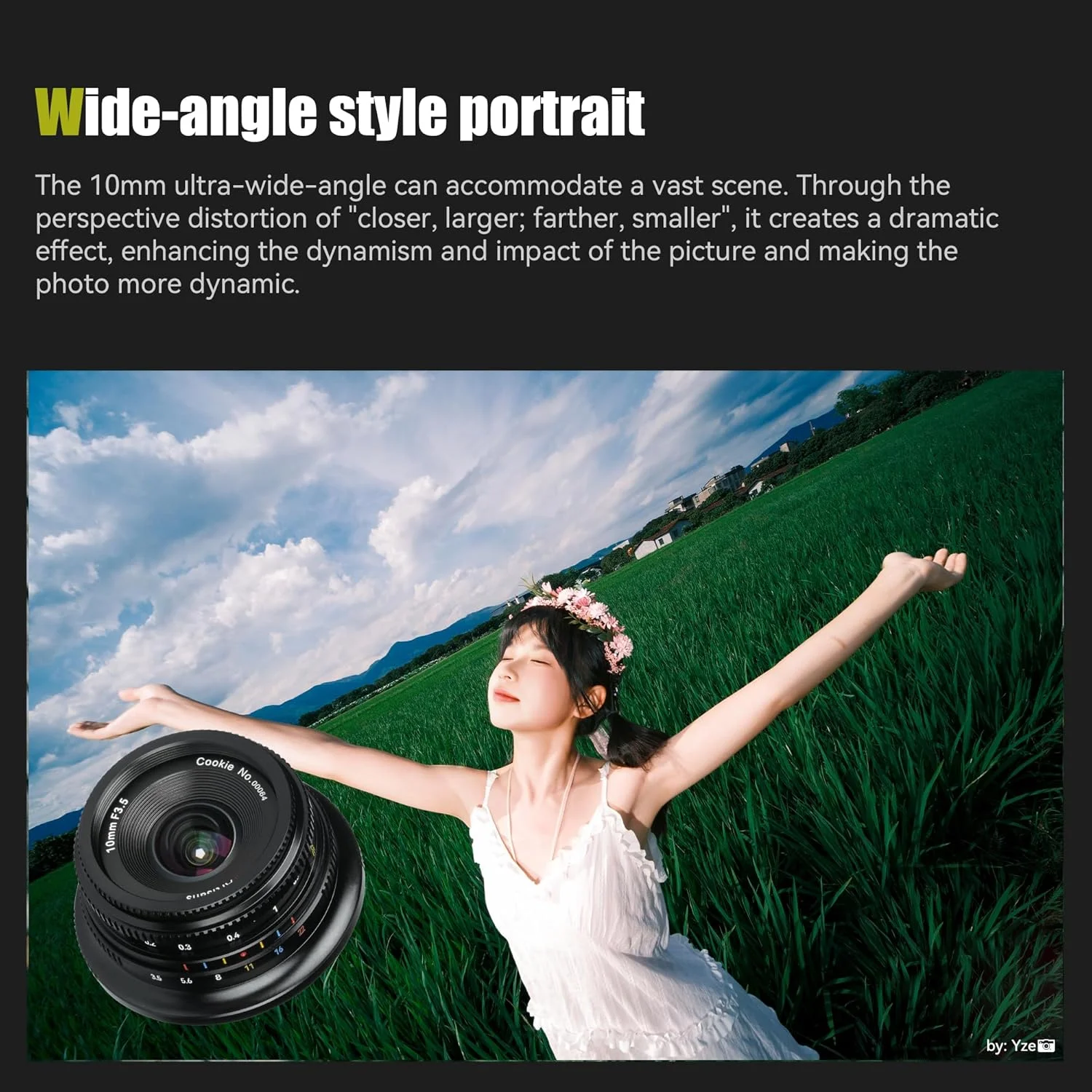 لنز ثابت 10mm F3.5 واید انگل 7artisans MF برای دوربین های بدون آینه APS-C، سازگار با نیکون Z Zfc Z50 Z30 لنز ثابت 10mm F3.5 واید انگل 7artisans MF برای دوربین های بدون آینه APS-C، سازگار با نیکون Z Zfc Z50 Z30