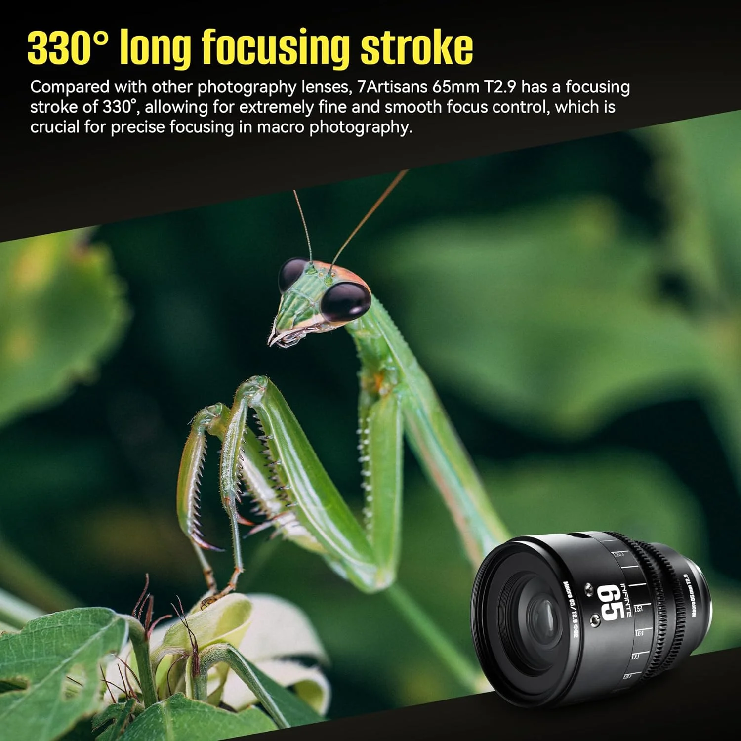 لنز سینمایی فول فریم 7artisans MF65mm T2.9