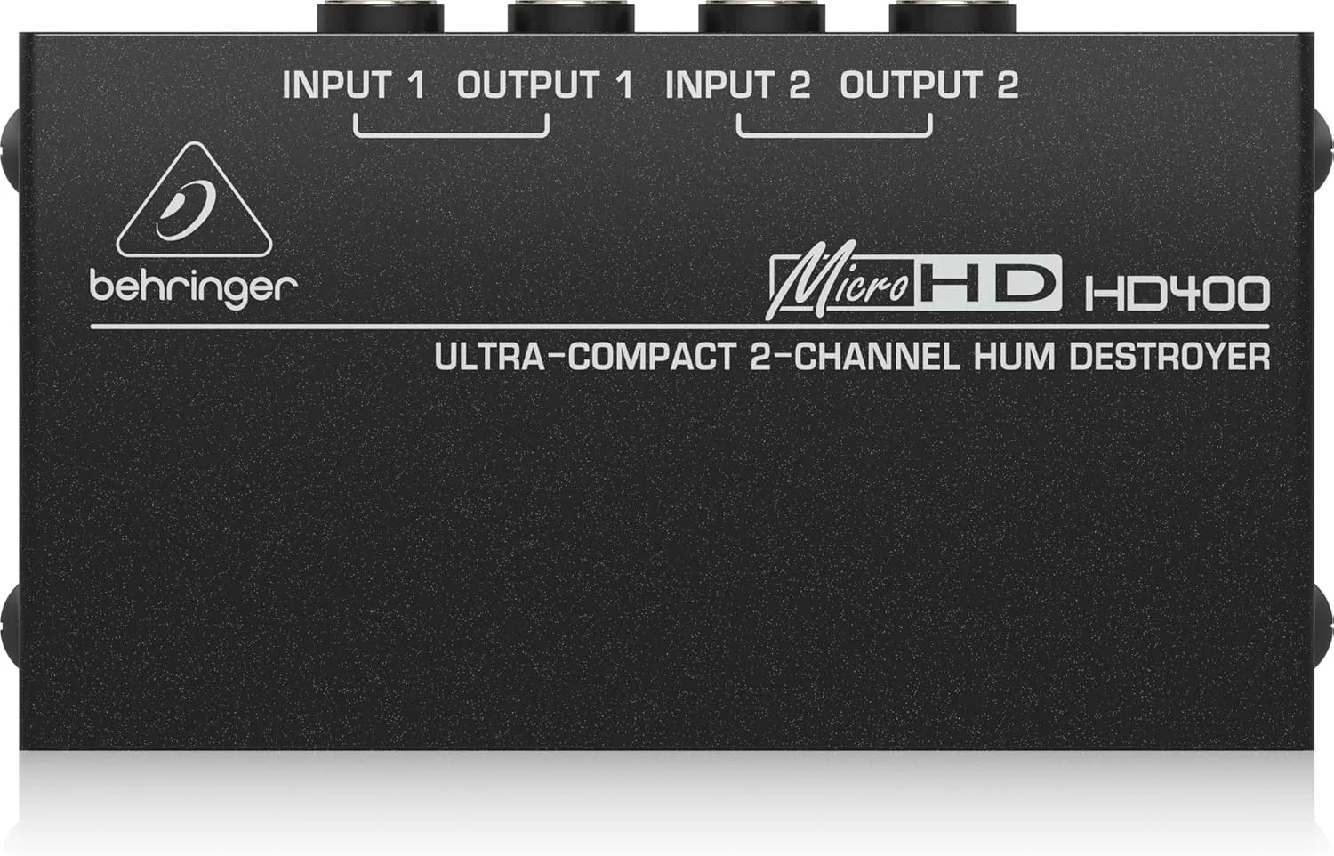 از بین برنده هام و نویز 2 کاناله Behringer Hd400 Microhd نقره ای از بین برنده هام و نویز 2 کاناله Behringer Hd400 Microhd نقره ای