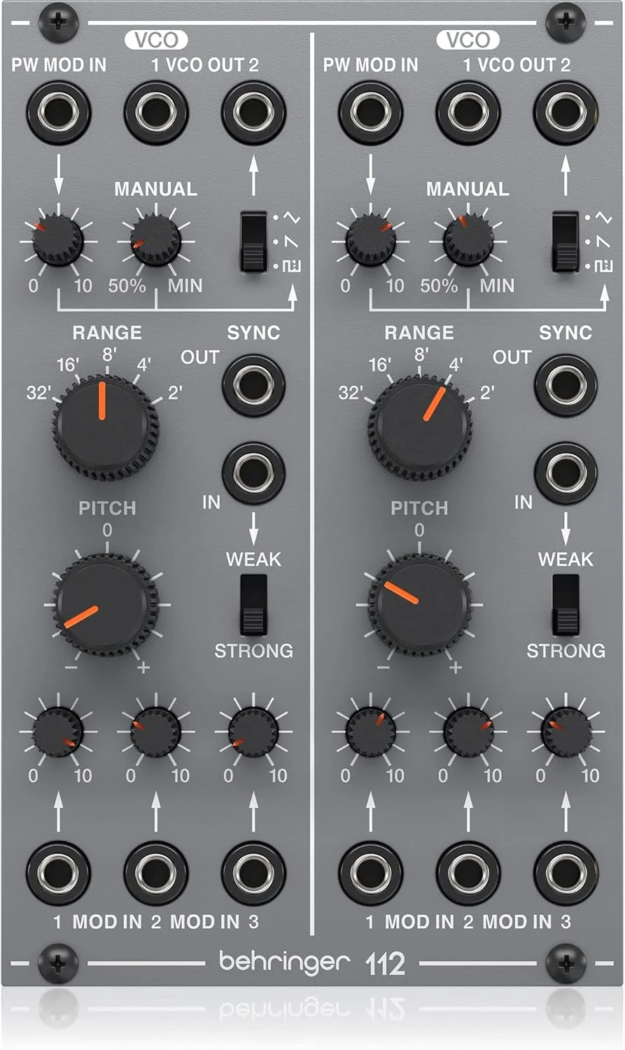 بهرینگر 112 ماژول دوگانه VCO بهرینگر 112 ماژول دوگانه VCO