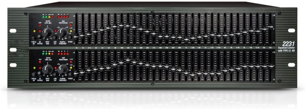 اکولایزر حرفه ای دوبل/اکولایزر دوبل 31/کنفرانس/اکولایزر استیج 231 DBX