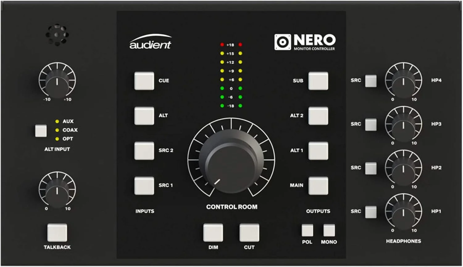 کنترلر مانیتور رومیزی Audient Nero