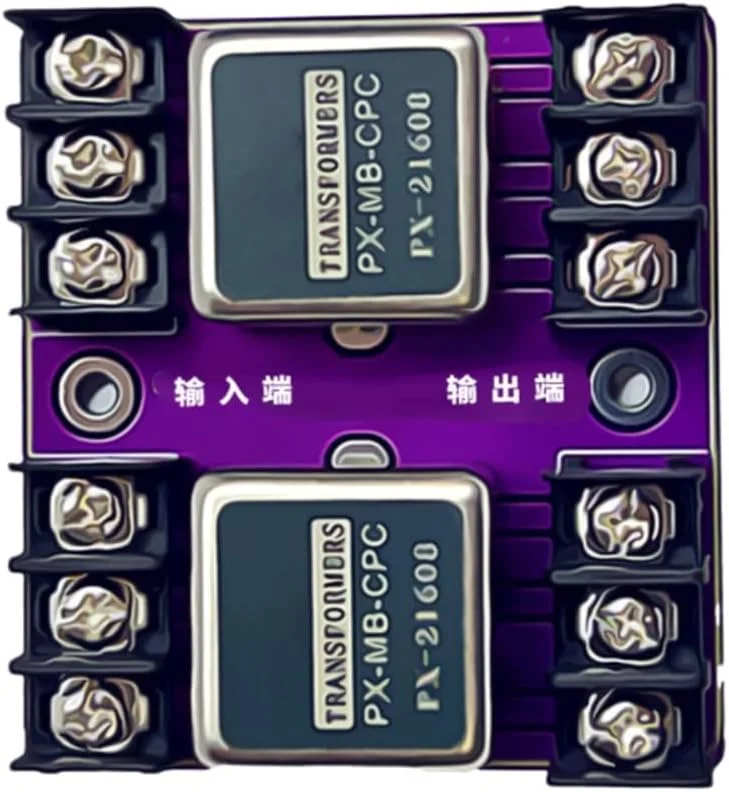 ایزولاتور صوتی تبدیل متوازن و نامتوازن 21608 پرمالوی، تغییر دهنده ولتاژ ایزولاسیون صدا 600:600 20Hz-20KHz