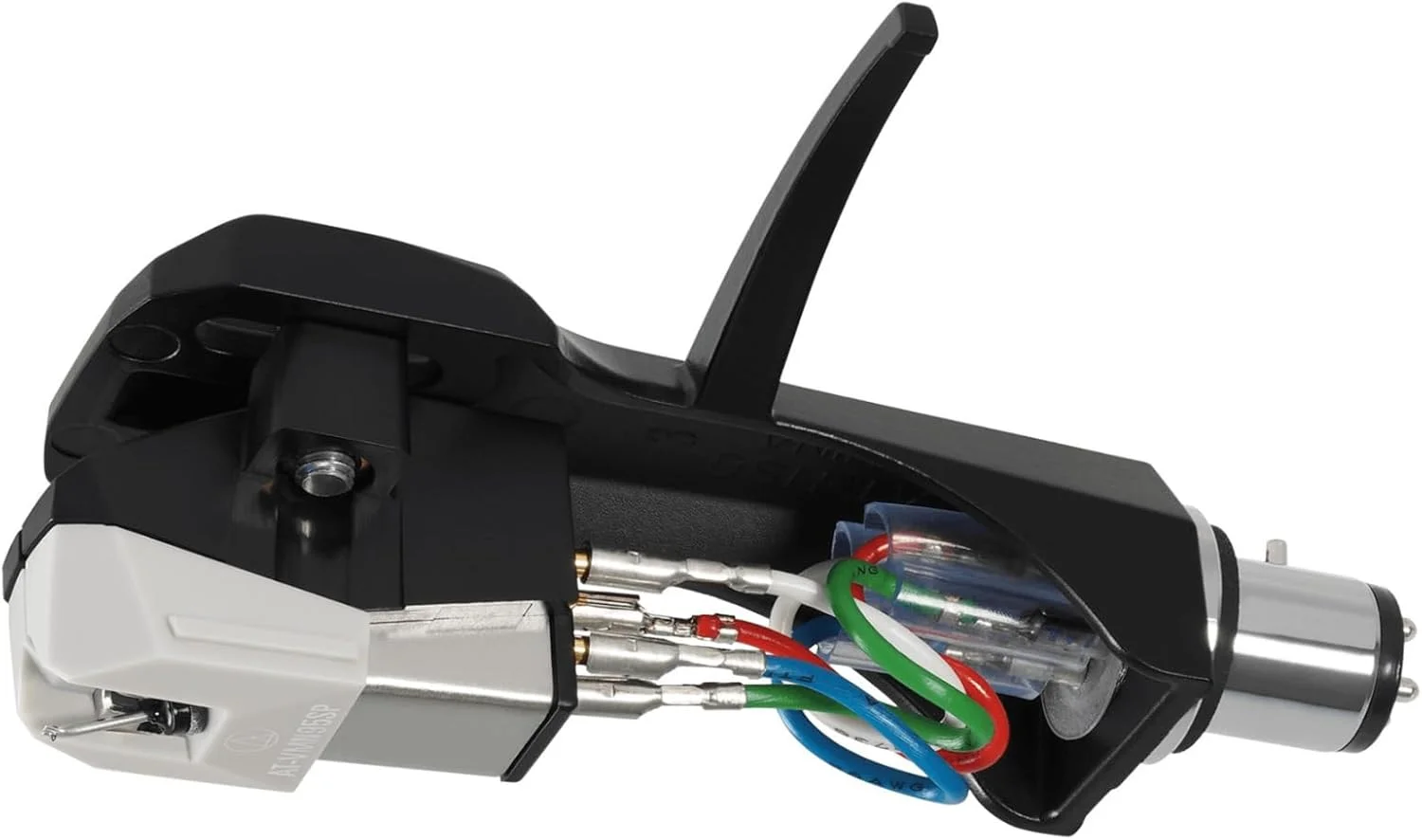 کیت ترکیبی هدشل/کارتریج مگنت متحرک دوگانه 78 دور در دقیقه Audio-Technica AT-VM95SP/H (مشکی/خاکستری)