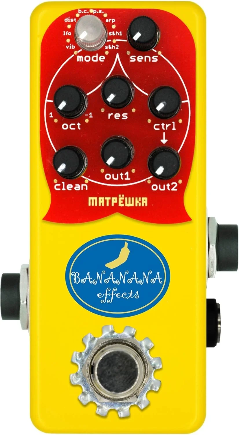 MATRYOSHKA پدال سینث بیس قدرتمند و متنوع مجهز به میکس 3 کاناله و 8 حالت