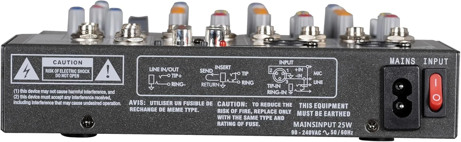 میکسر حرفه ای چهار کاناله Audio 2000S S7303 با USB و پردازنده DSP