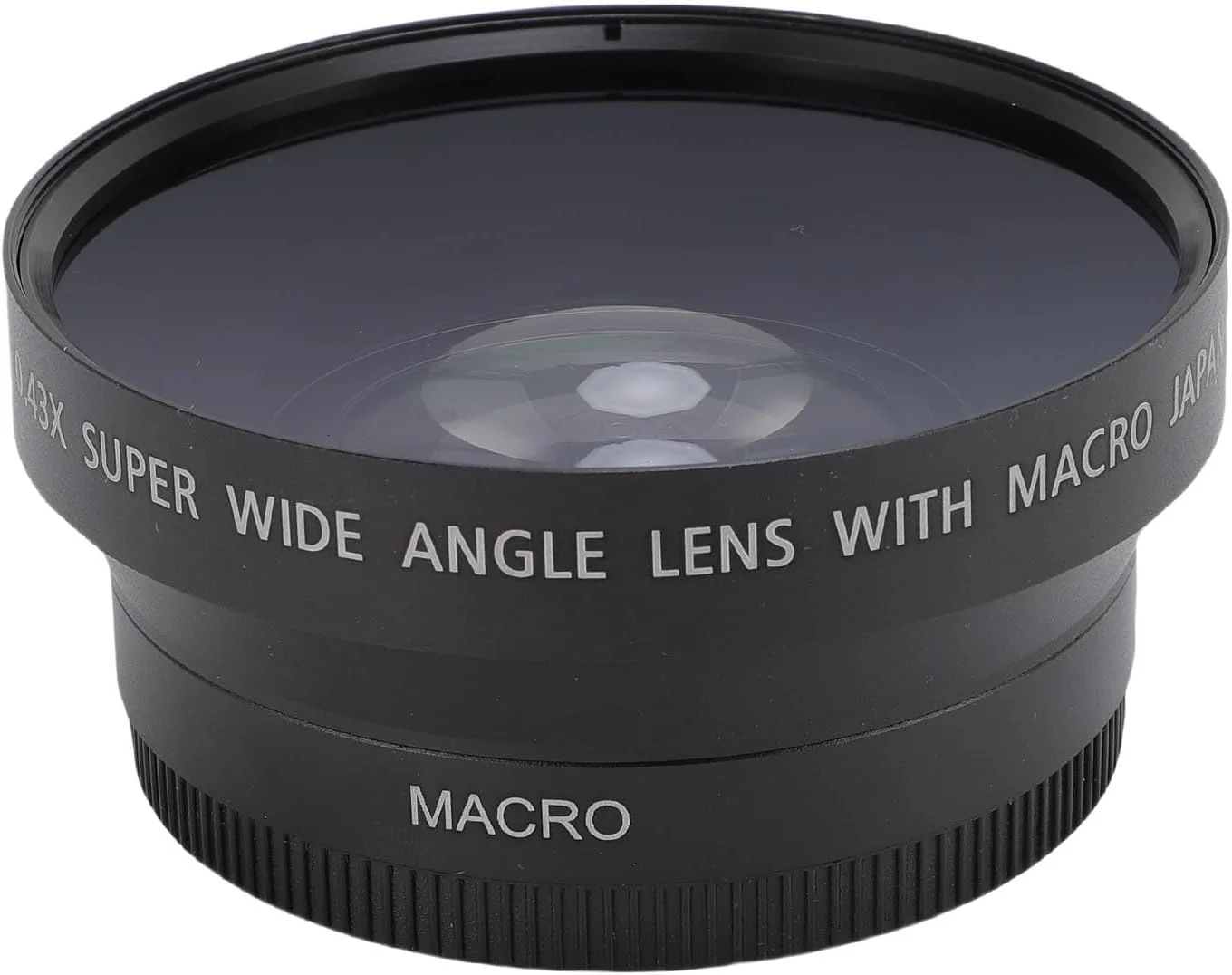 لنز ماکرو زاویه باز، 67 میلی‌متری 0.43X ماکرو، لنز اضافی 2 در 1 برای عکاسی دوربین