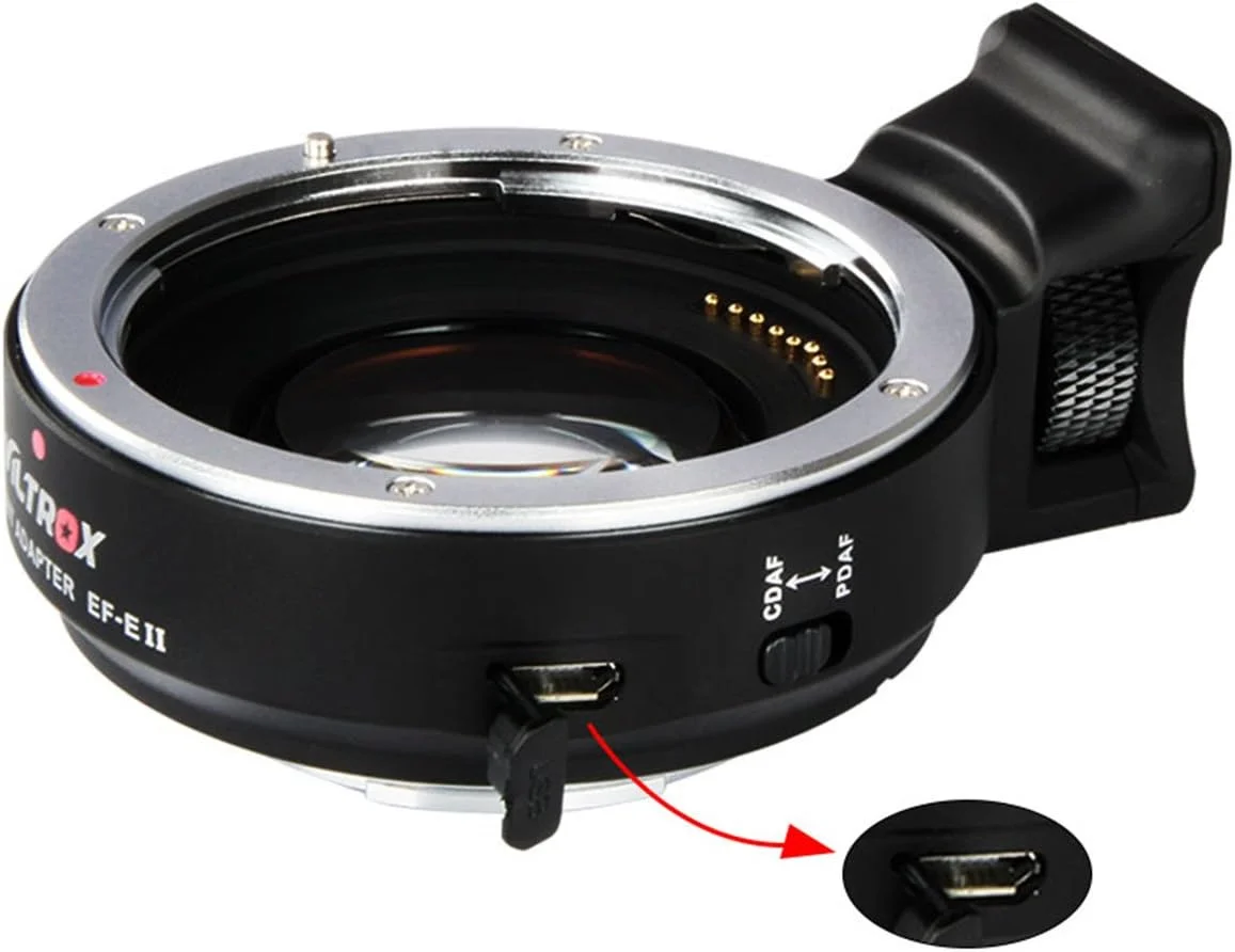 آداپتور مانت لنز VILTROX EF-E II 0.71x برای لنزهای Canon EF-Mount به دوربین های Sony E-Mount منتخب