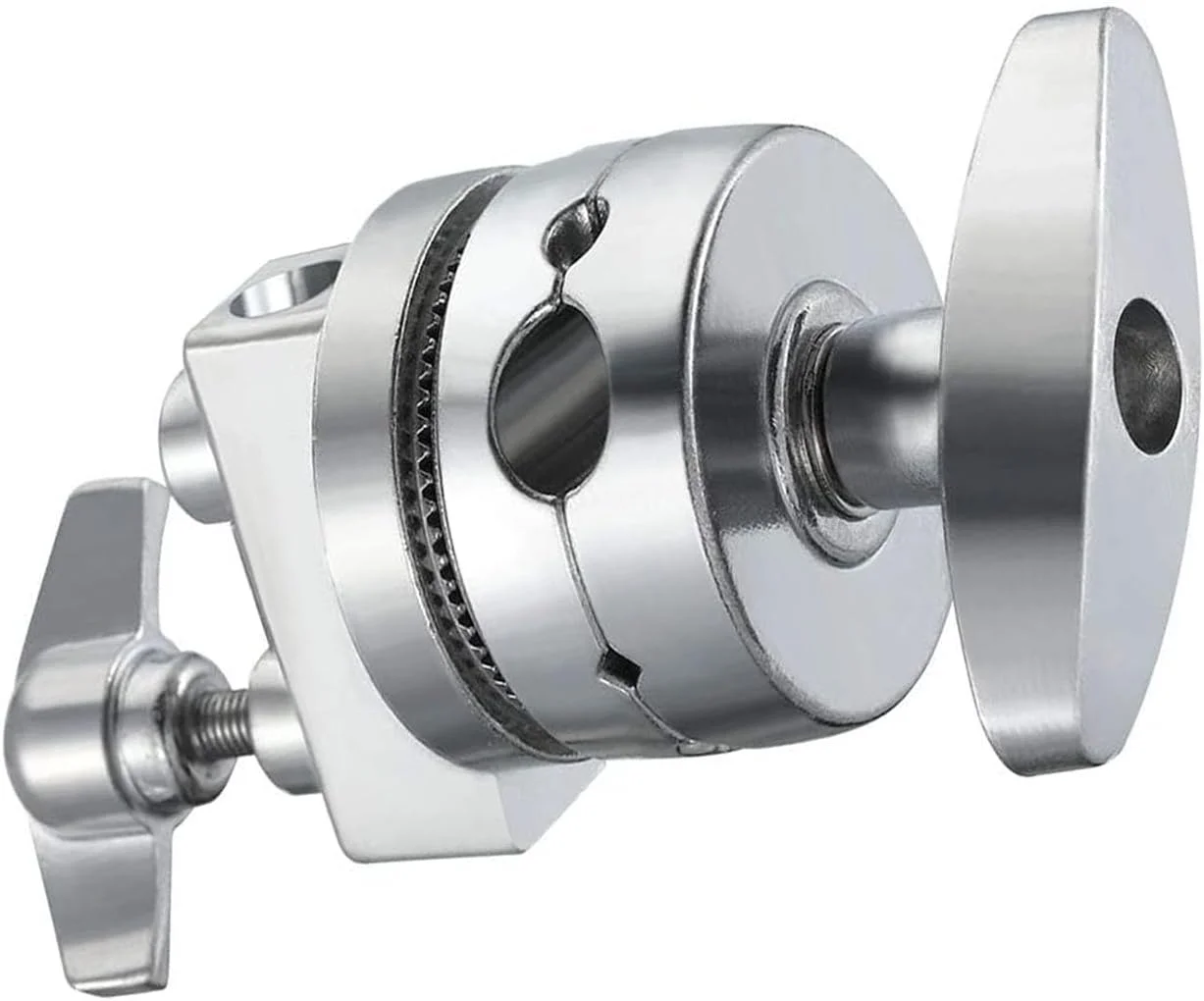 نگهدارنده سر گردان چند منظوره 2.5 اینچی با آداپتور نصب فولادی برای پایه نور، بازوی بوم و سایر تجهیزات عکاسی نگهدارنده سر گردان چند منظوره 2.5 اینچی با آداپتور نصب فولادی برای پایه نور، بازوی بوم و سایر تجهیزات عکاسی