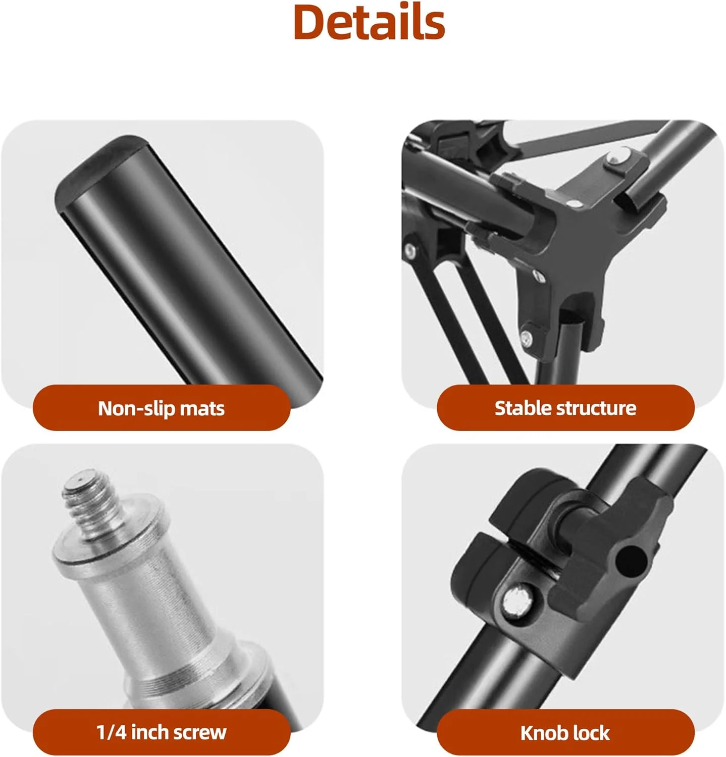 پایه نور عکاسی قابل افزایش طول