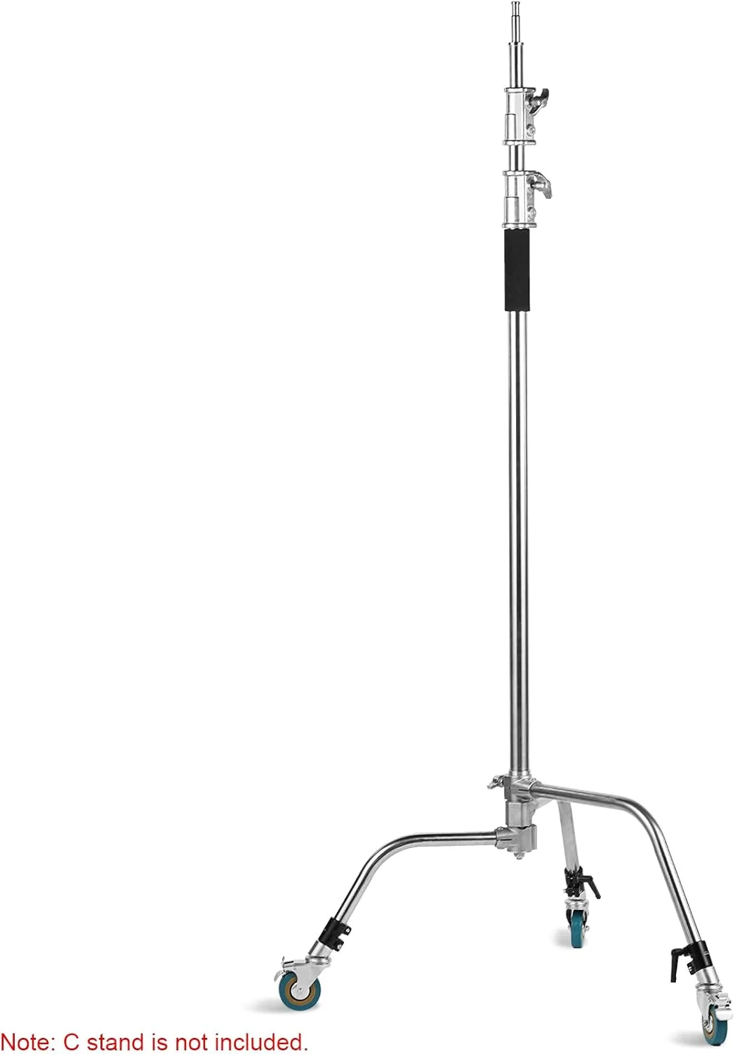 ست چرخ های گردان پایه C سنگین Selens، 25 میلی متر، چرخ های پایه نور با ترمز برای استودیو عکاسی و فیلمبرداری