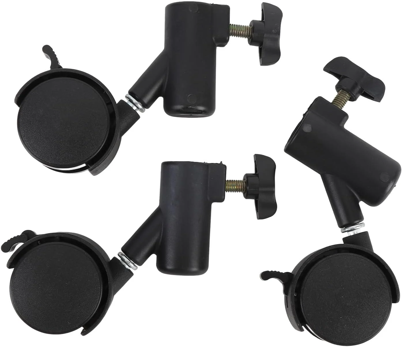 چرخ های پایه نور با قابلیت چرخش 360 درجه، حرکت بی صدا، مناسب برای عکاسی زنده، ساخته شده از مواد PP