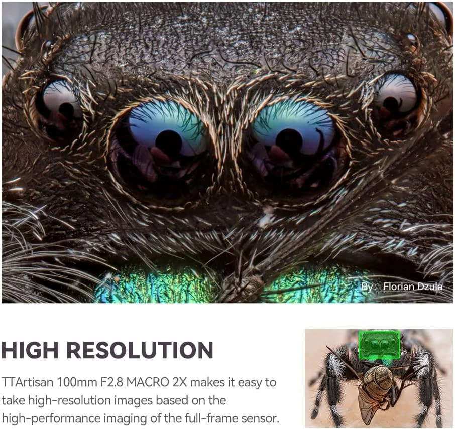 لنز ماکرو 100mm F2.8 با بدنه فلزی و مانت کفشک سرد TTArtisan سازگار با مانت Fujifilm X - مشکی لنز ماکرو 100mm F2.8 با بدنه فلزی و مانت کفشک سرد TTArtisan سازگار با مانت Fujifilm X - مشکی