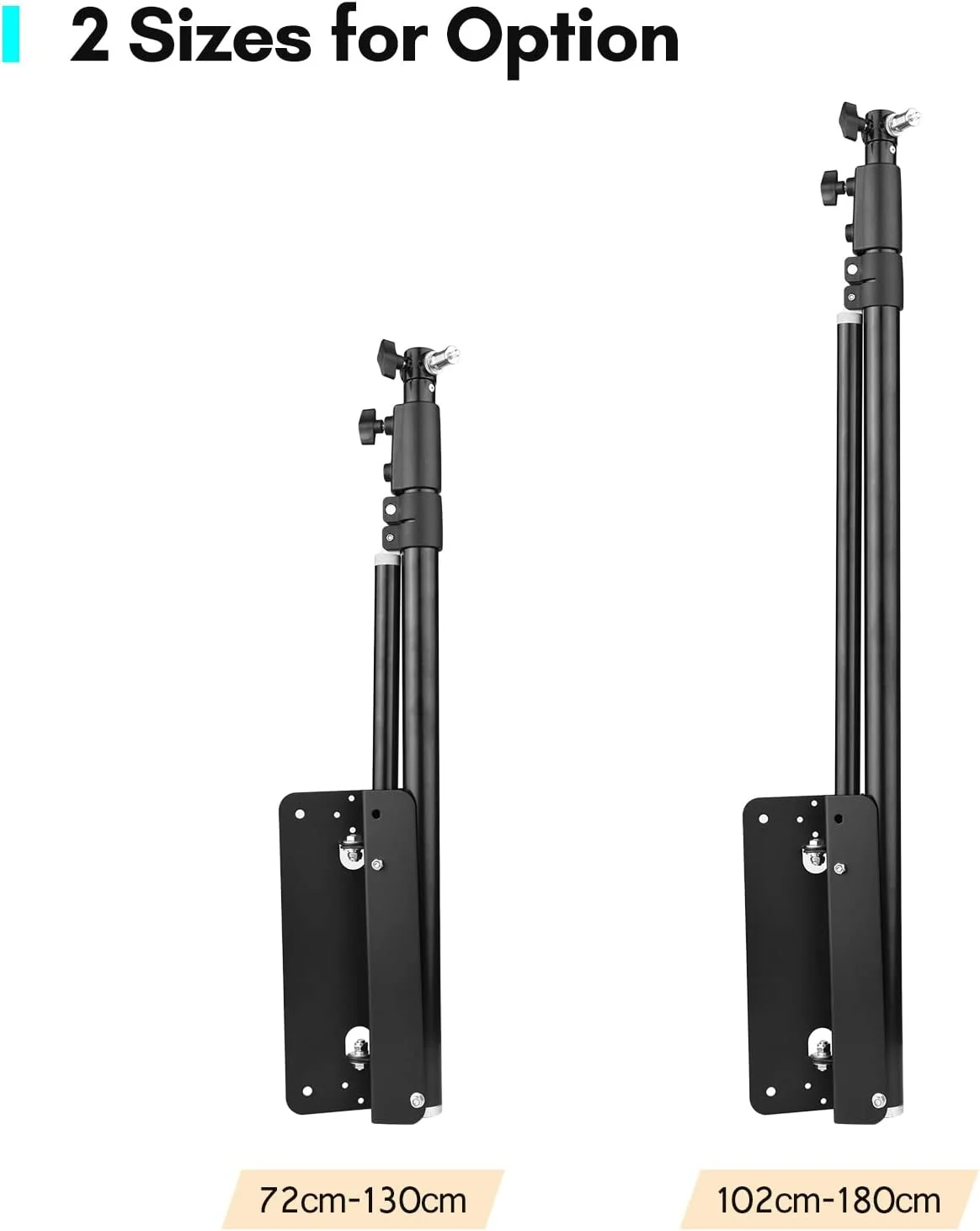 بازوی بوم مثلثی نصب شده روی دیوار Pepisky برای نور استروب عکاسی، مونو لایت، سافت باکس، رفلکتور، رینگ لایت، آلیاژ آلومینیوم، ظرفیت بار 5 کیلوگرم، چرخش 180 درجه، حداکثر طول 130 سانتی متر