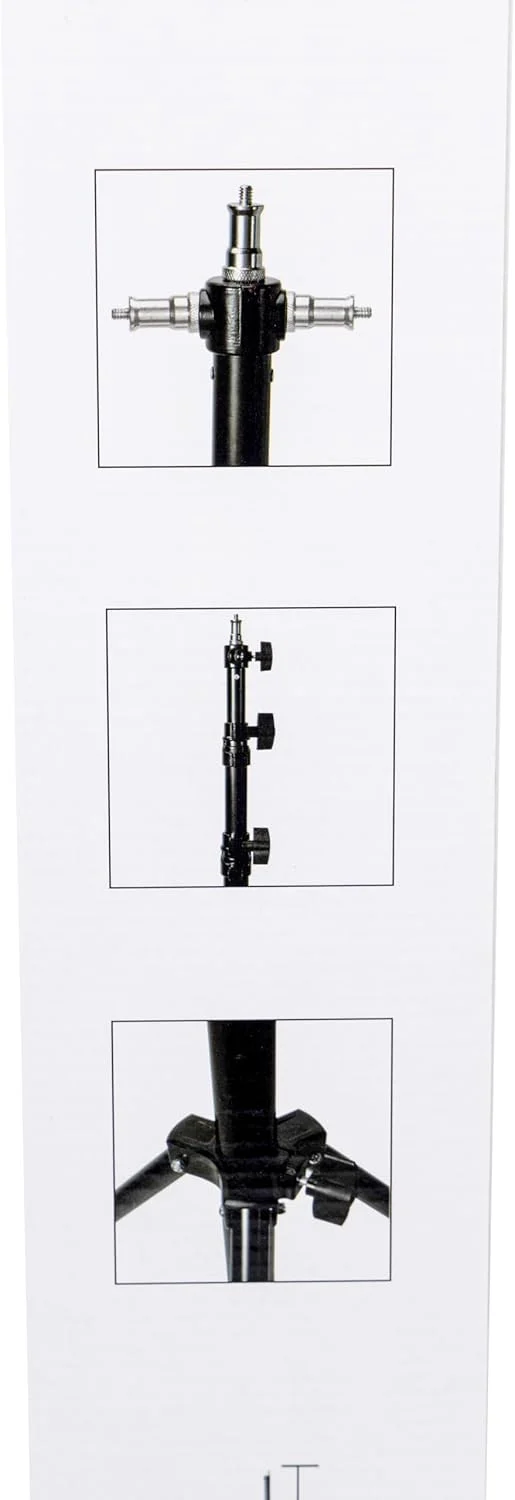 پایه های نورپردازی عکاسی Promage PM-810 | پایه های قابل تنظیم برای رفلکتورها، سافت باکس ها، چراغ ها، چترها و پس زمینه ها