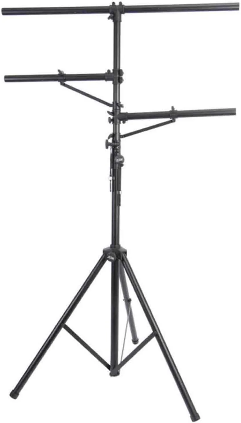 پایه نور تلسکوپی تی شکل Onstagestands LS7720BLT با 2 بازوی مفصلی پایه نور تلسکوپی تی شکل Onstagestands LS7720BLT با 2 بازوی مفصلی