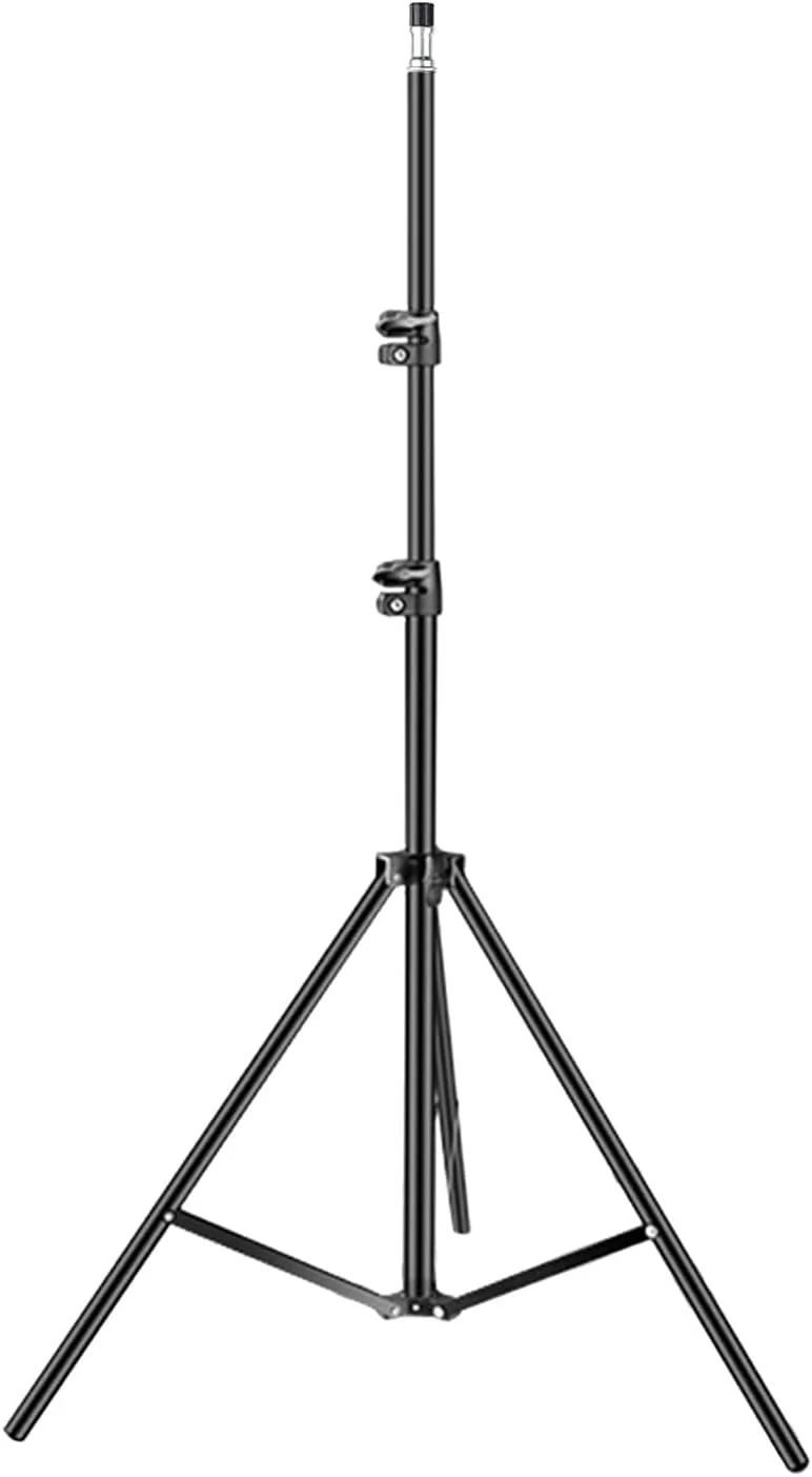 پایه نور رینگی Labymos با طول 2.1 متر، سه پایه قابل تنظیم برای نورپردازی عکاسی و پخش زنده پایه نور رینگی Labymos با طول 2.1 متر، سه پایه قابل تنظیم برای نورپردازی عکاسی و پخش زنده